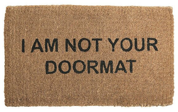 The Door Mat Baddest Mother Ever