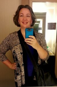 Me on Day One of my first BlogHer!